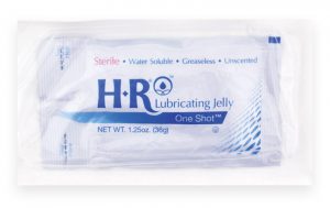 HR Lubricating Jelly 1.25 oz. (36g) OneShot Safe Wrap – STERILE
