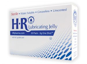 HR Sterile Lubricating Jelly 3g CarePac – STERILE – 30 pack OneShot