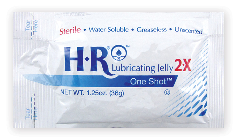 HR Lubricating Jelly 1.25 Oz. (36g) 2X OneShot - Maness Veteran Medical