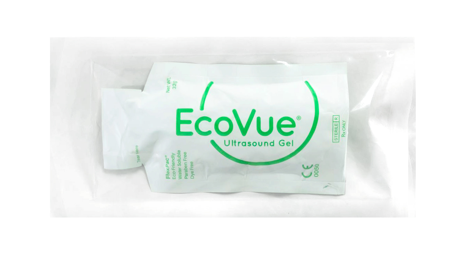 EcoVue Ultrasound Gel 32g Sterile SafeWrap