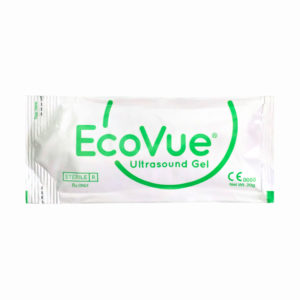 EcoVue Ultrasound Gel 20g Packet – Sterile – (280NW)