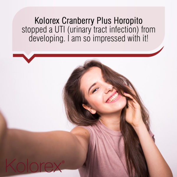 Kolorex-Cranberry-Plus-Horopito-woman-testimonial