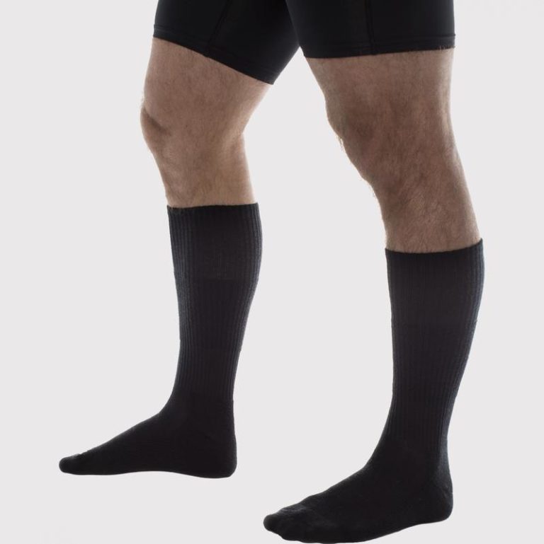 RECOVERY COMPRESSION ANKLE SLEEVE - BLACK (20-30 MMHG) - Maness Veteran ...