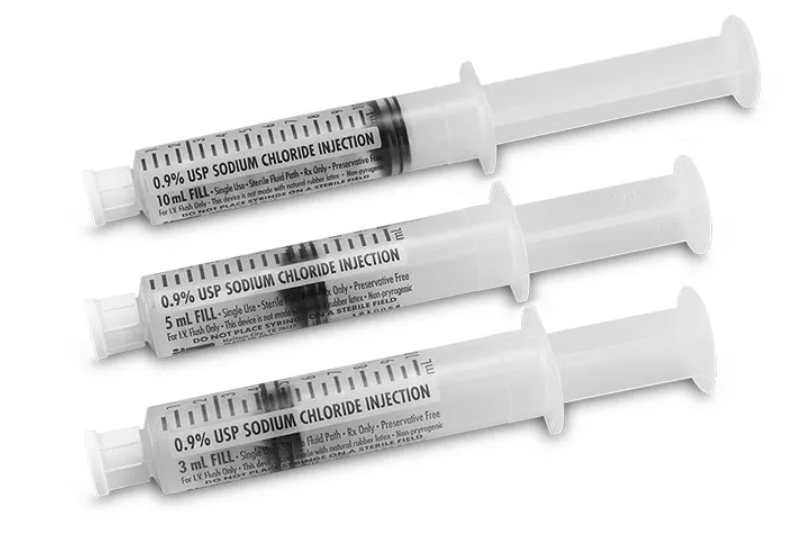 Prefilled Saline Flush Syringe – 10mL