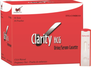 CLARITY HCG COMBO 10/20 CASSETTE