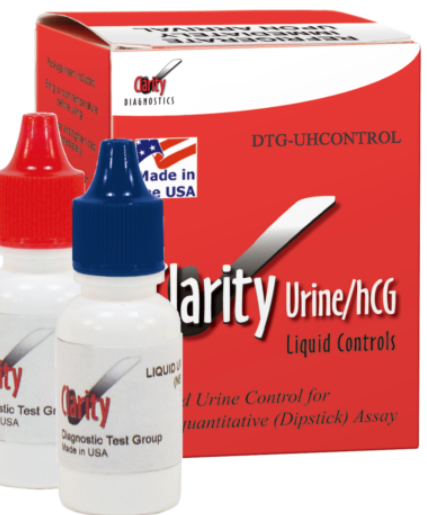 Clarity UROCHECK/HCG LIQUID CONTROLS 3 X 15ml +/-